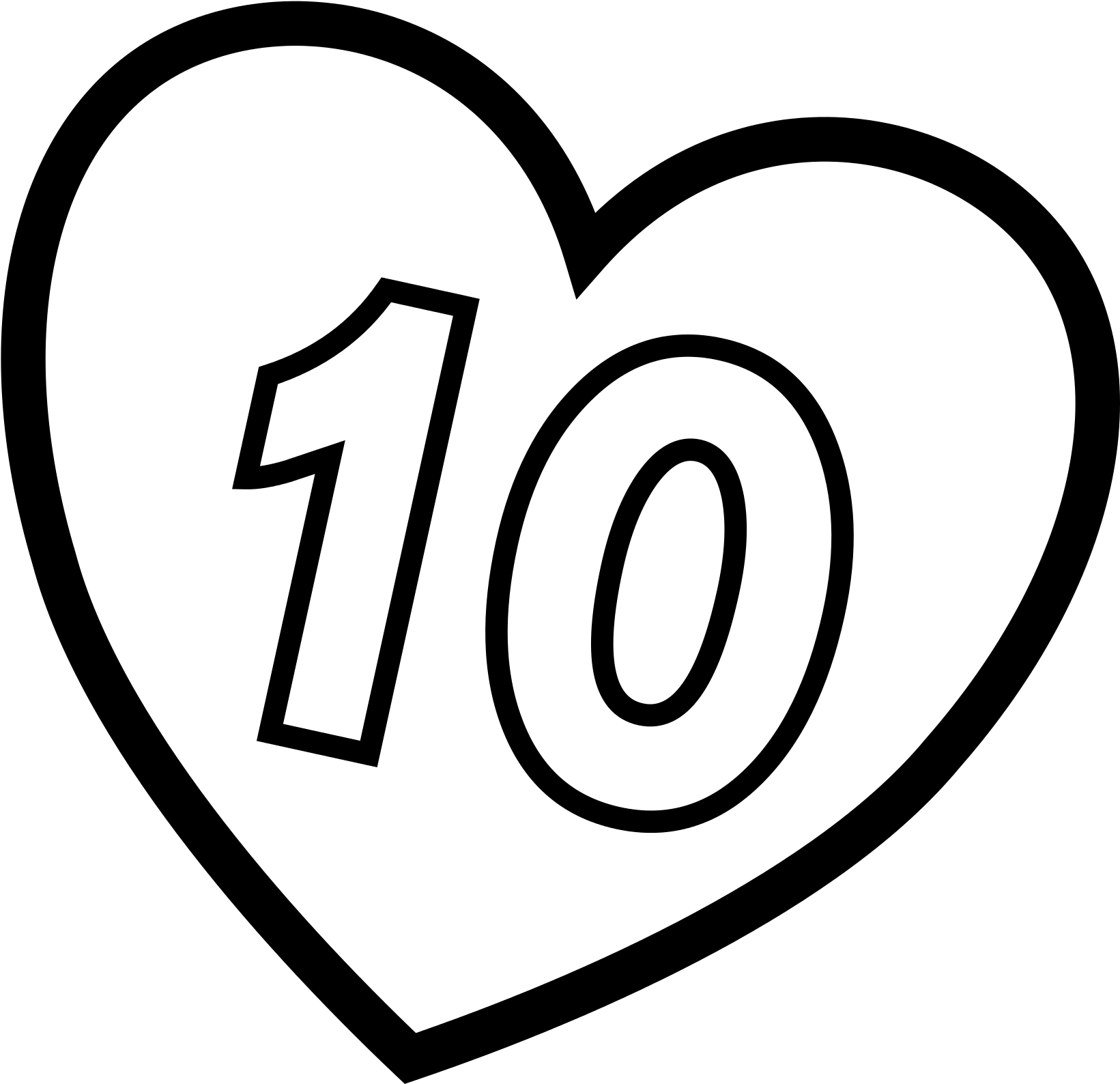 Coloring Heart Pages With Hearts Page Juve Cenitdelacabrera - Letter K In A Heart (2000x2588), Png Download