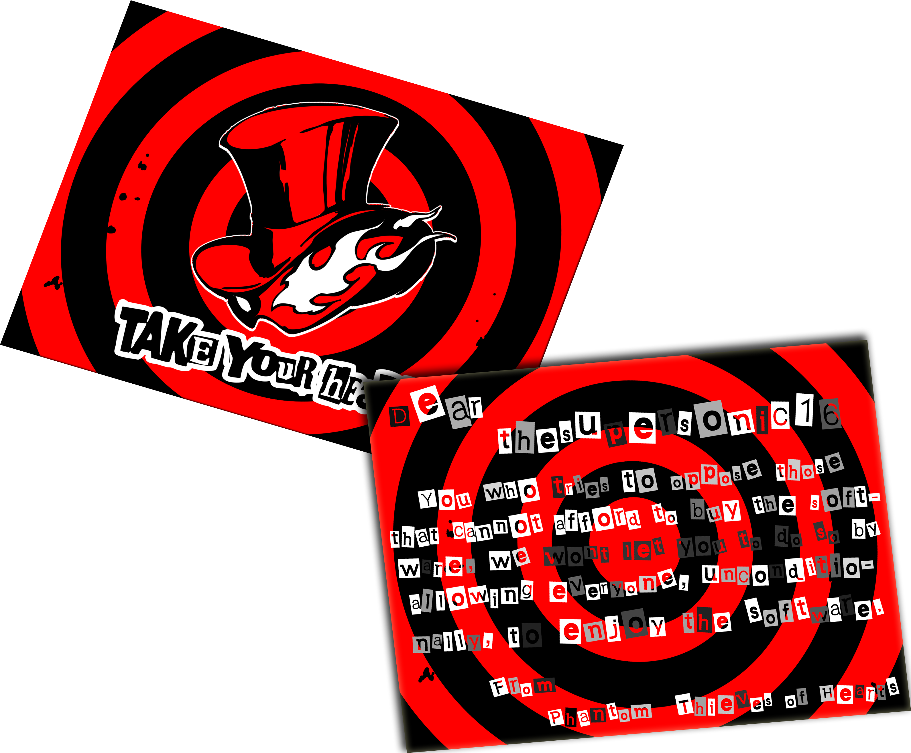 So How Do I Use This - Samiika3dprints Joker's Mask + Calling Card// Persona (3181x2628), Png Download