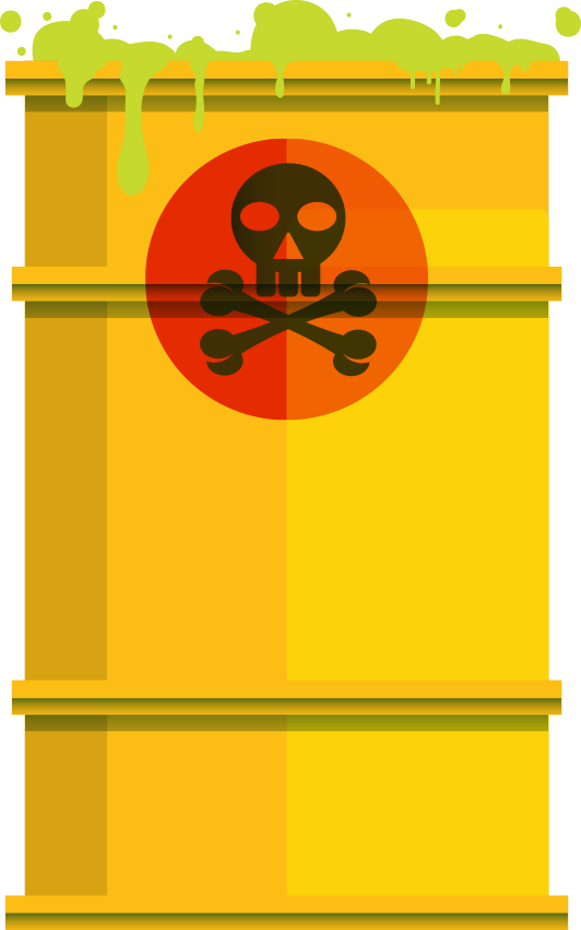 Toxic Barrel - Toxicity (532x851), Png Download