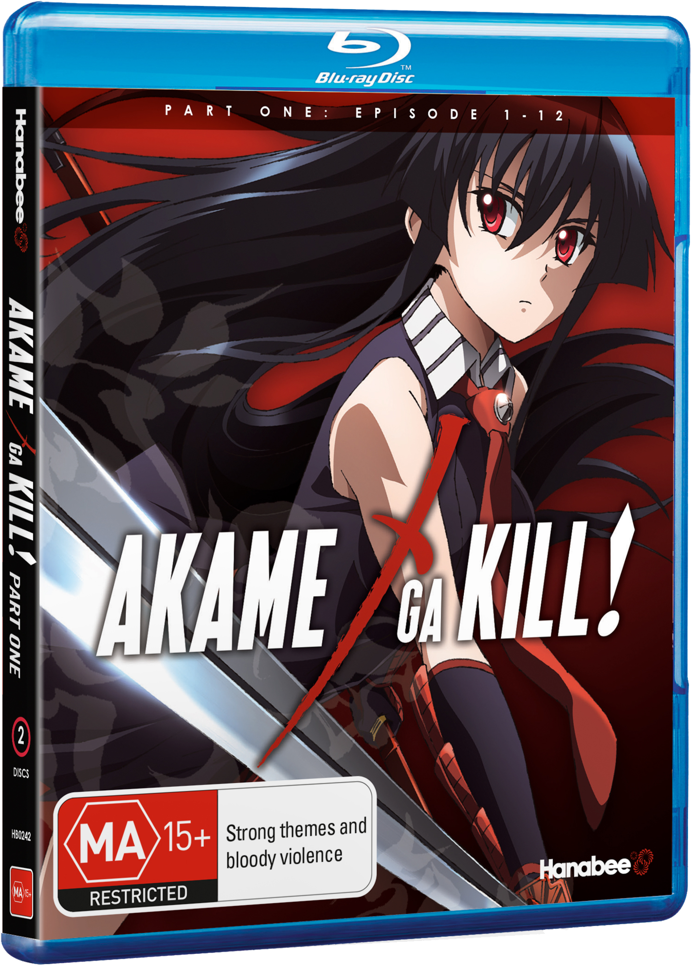 Akame Ga Kill - Akame Ga Kill Complete Series Dvd (1491x2048), Png Download
