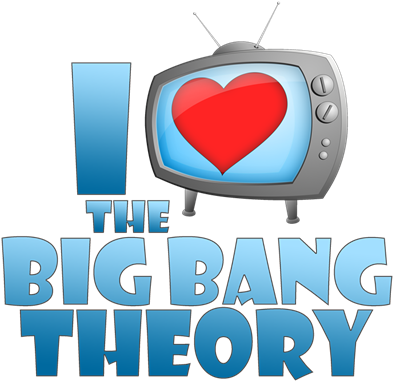 I Heart The Big Bang Theory - Heart The Big Bang Theory Journal (400x400), Png Download