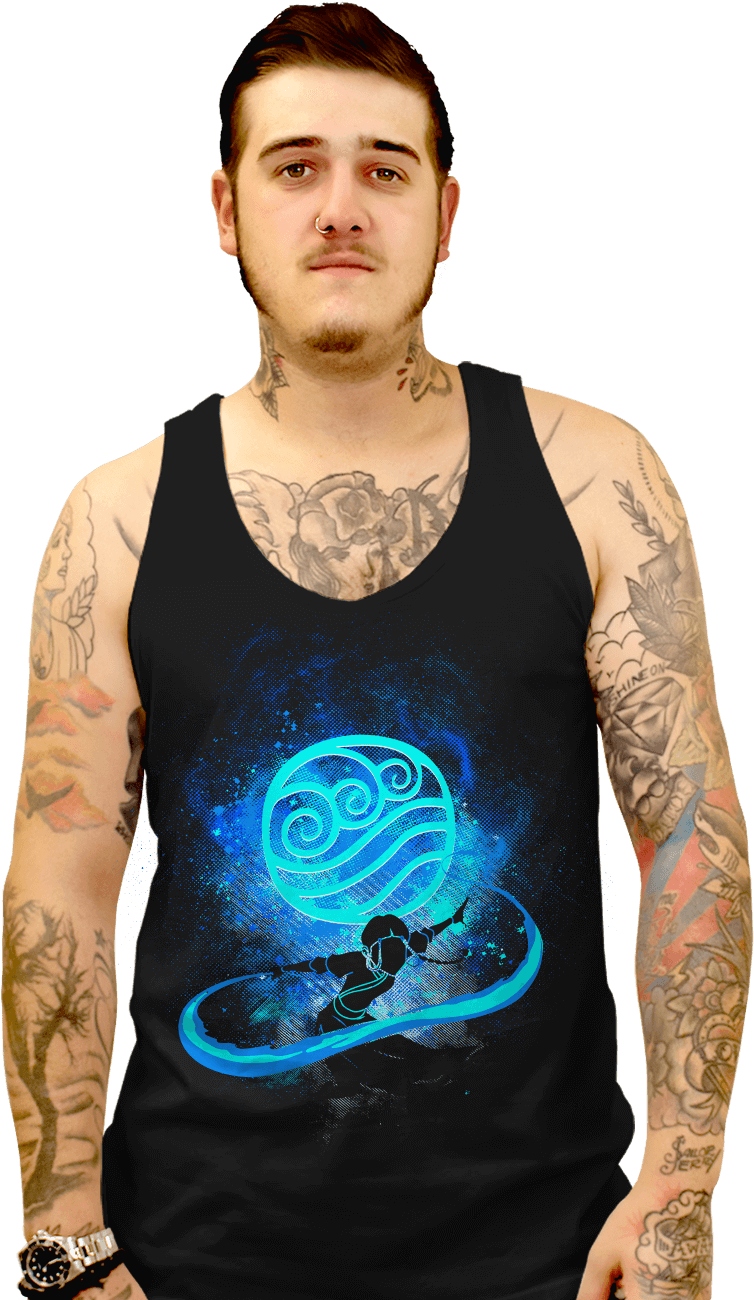 Katara Art - Tattoo (900x1322), Png Download