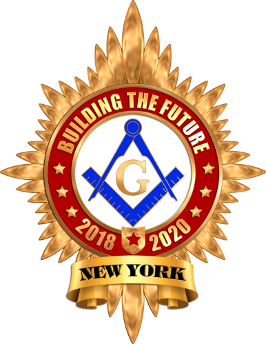 Grand Lodge Of Free & Accepted Masons Of The State - New York (386x499), Png Download