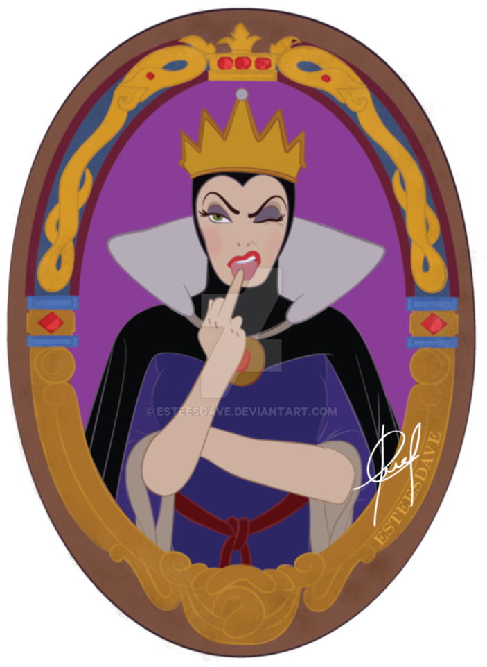 Free Download Queen Clipart Evil Queen Magic Mirror - Evil Queen Cartoon Laugh (773x1033), Png Download