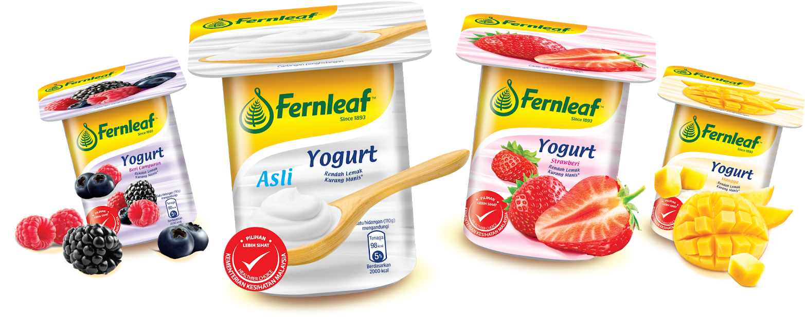 Fernleaf Yogurt Is The Latest Offering From The Dairy - Fernleaf Yogurt (1600x653), Png Download