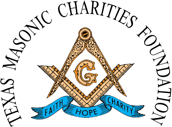Texas Masonic Charities Foundation - Faith Hope Charity Throw Blanket (605x495), Png Download