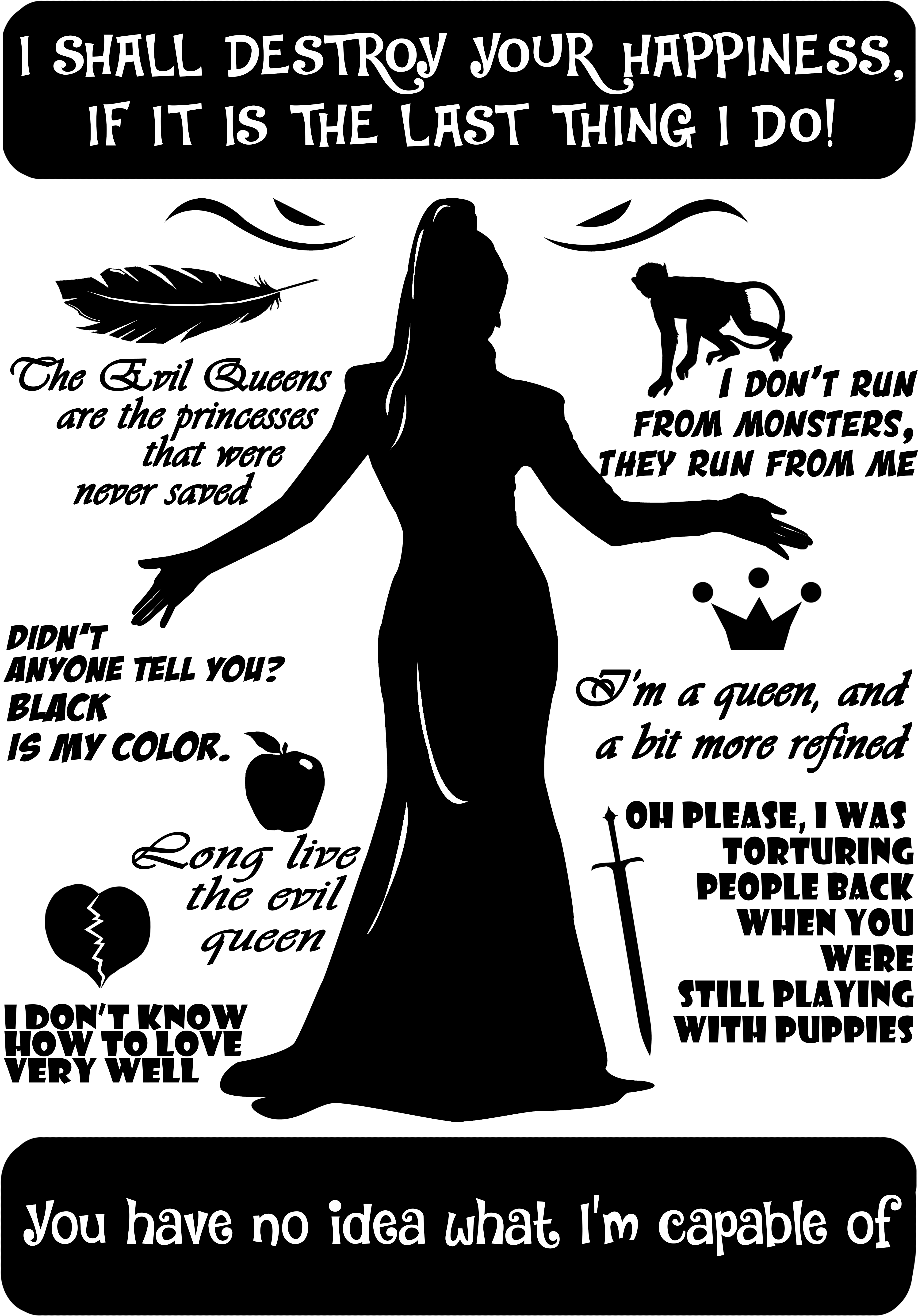 Important Prints On Hoodies Are Much Bigger, So Don't - You Have No Idea What I M Capable (4000x6000), Png Download