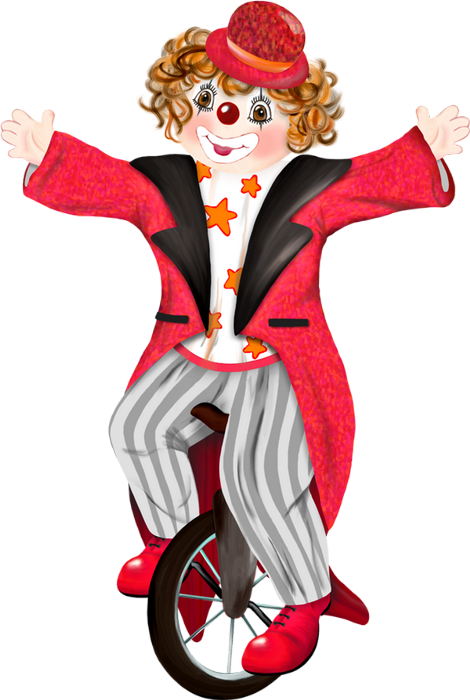 Joker In Circus Drawings (470x700), Png Download