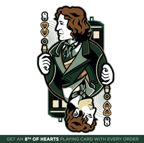 8th Doctor Shirt (500x498), Png Download