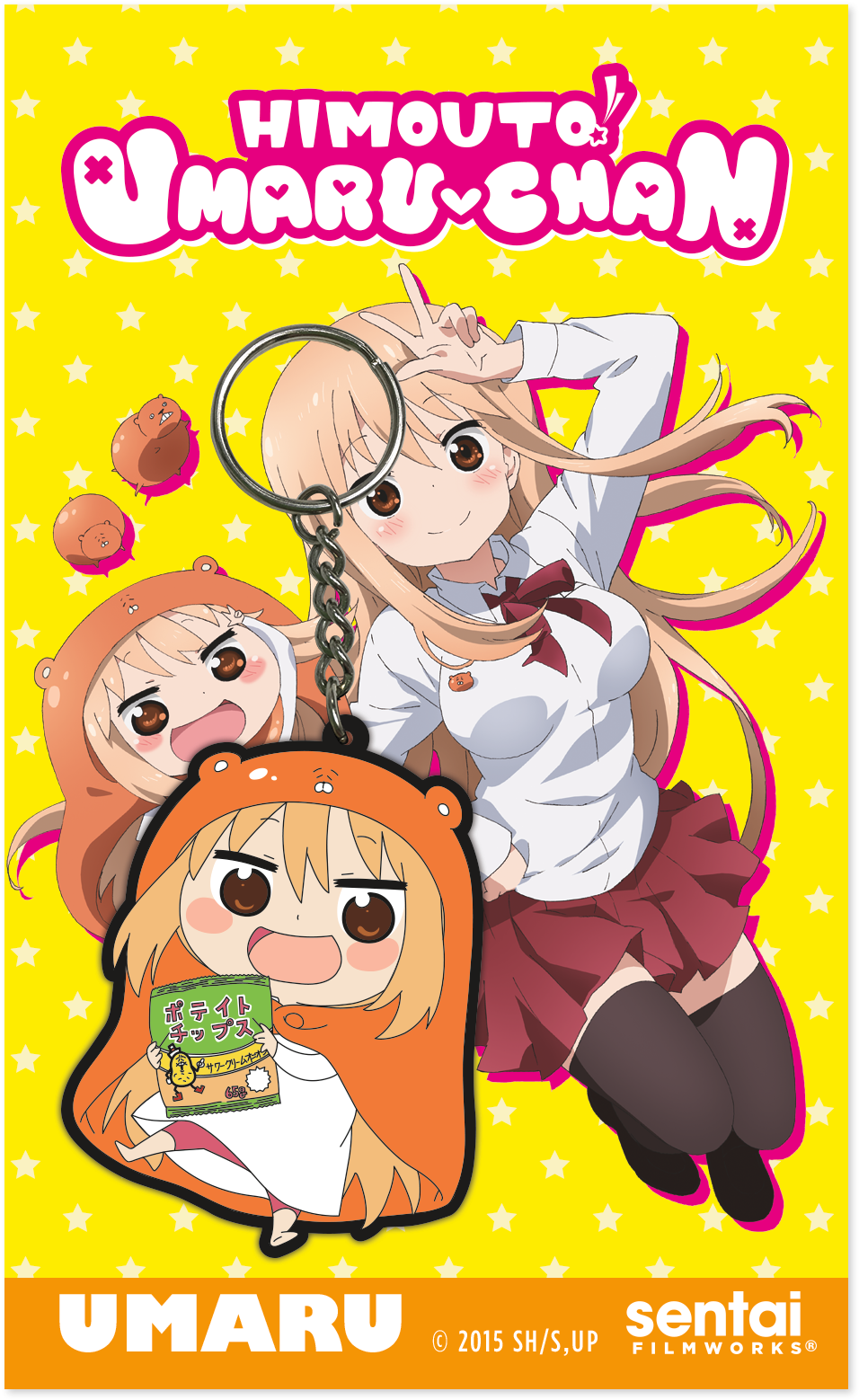 Download Transparent Sticker Set • Keychains - Himouto! Umaru-chan Vol ...