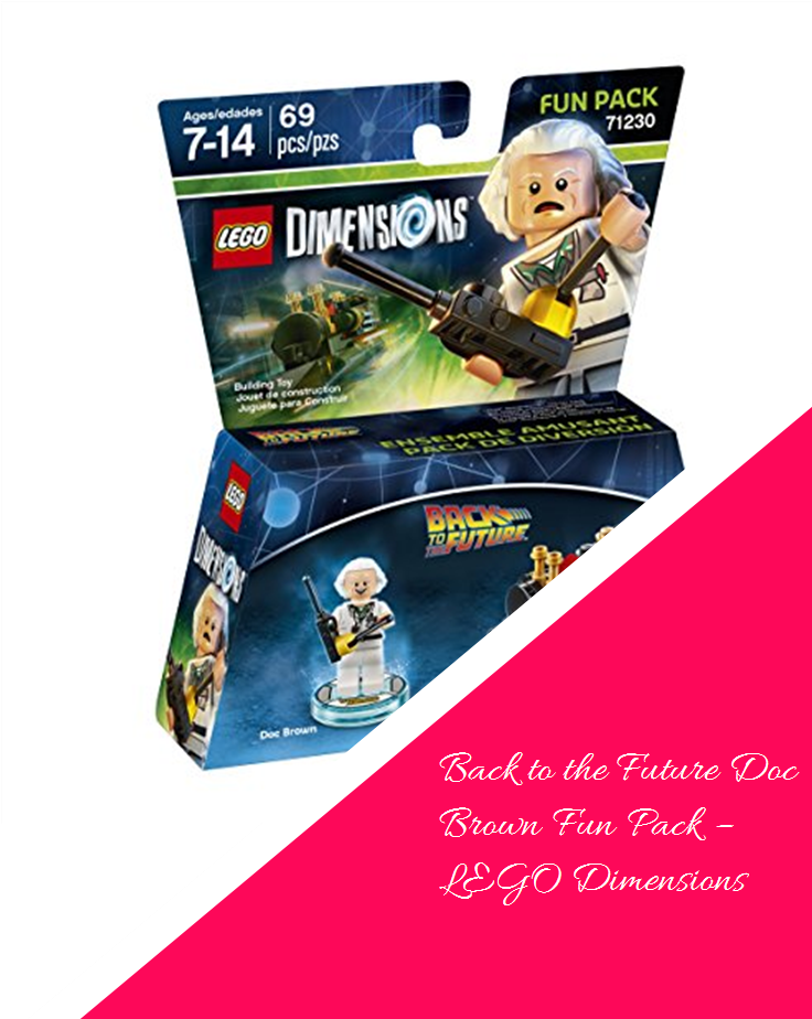 Back To The Future Doc Brown Fun Pack Lego Dimensions - Lego Dimensions Doc Brown (735x1100), Png Download