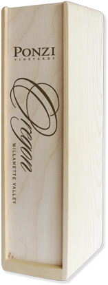 Wooden Box - Single Bottle - Wooden Box (350x450), Png Download