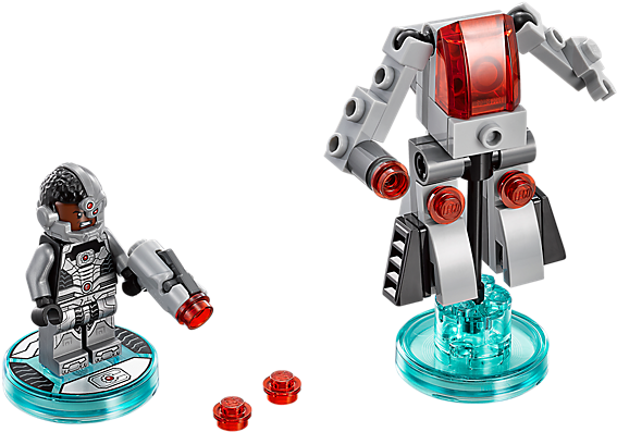 Lego Dimensions Cyborg (600x450), Png Download