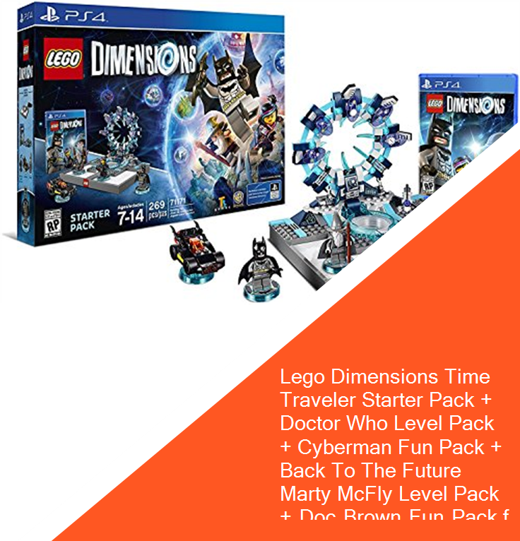 Lego Dimensions Time Traveler Starter Pack Doctor Who - Lego Dimensions (starter Pack) (735x1100), Png Download
