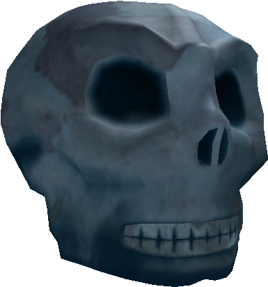 Bluesteel Skull - Skull (420x420), Png Download