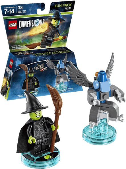 Lego Dimensions Witch Oz (600x600), Png Download