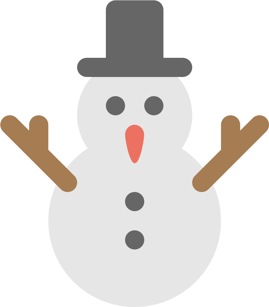 Download Svg Download Png - Snowman Icon Png (1024x1024), Png Download