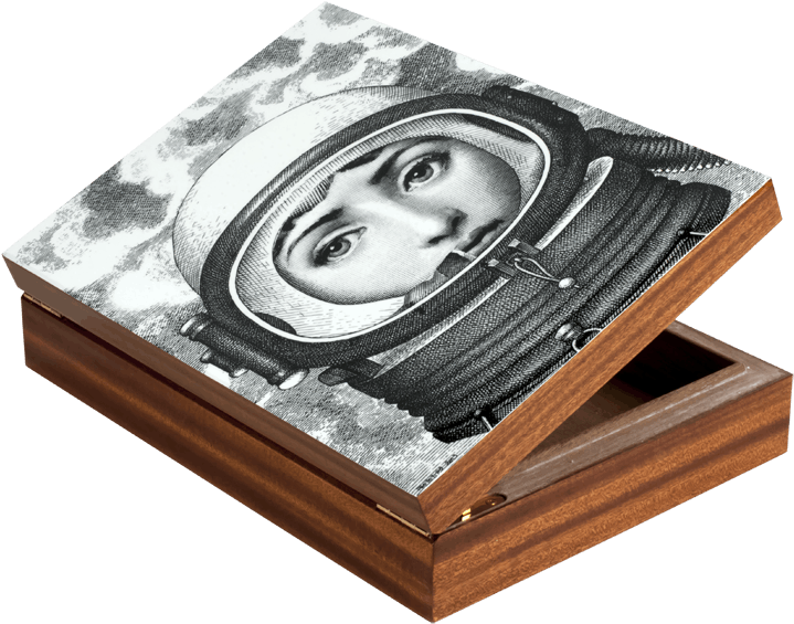 Gerusalemme Wooden Box Palombara - Fornasetti - Tema E Variazioni Wall Plate - No. 181 (800x800), Png Download