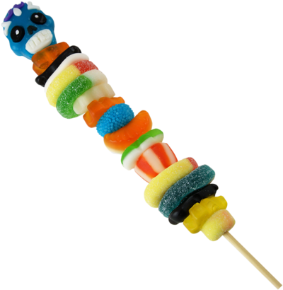 Halloween Gummy Kabob - Soy Ice Cream (475x475), Png Download