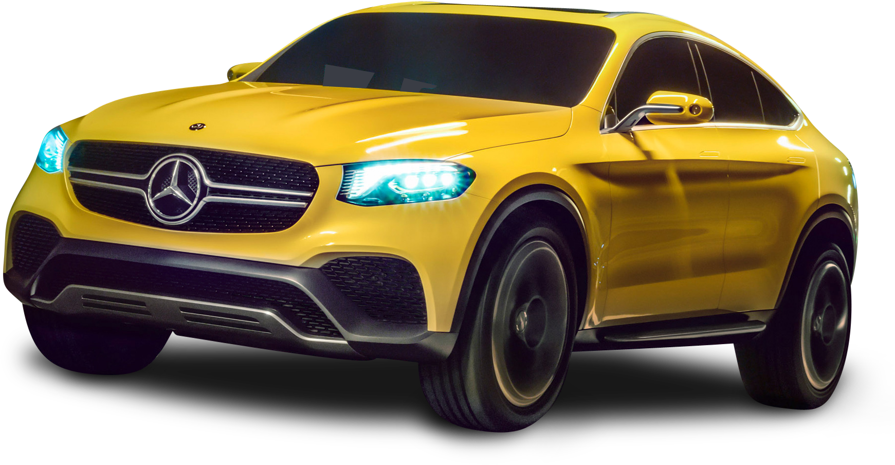 Mercedes Benz Glc Coupe Png (1806x1000), Png Download