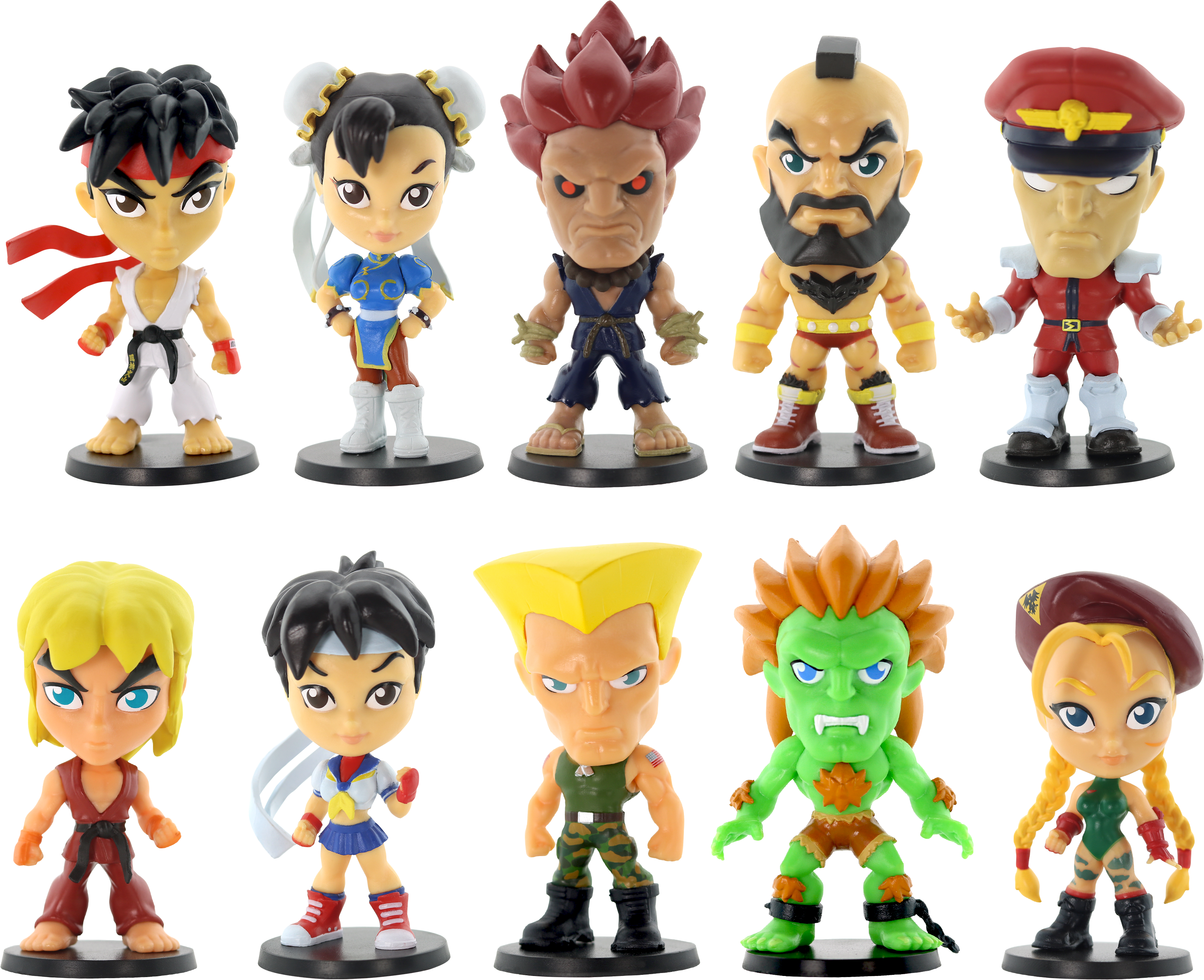Street Fighter Lil Knockouts Series - Street Fighter Lil Knockouts (3478x2851), Png Download