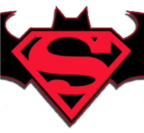 Default Superman Batman Logo - Superman Batman (500x500), Png Download