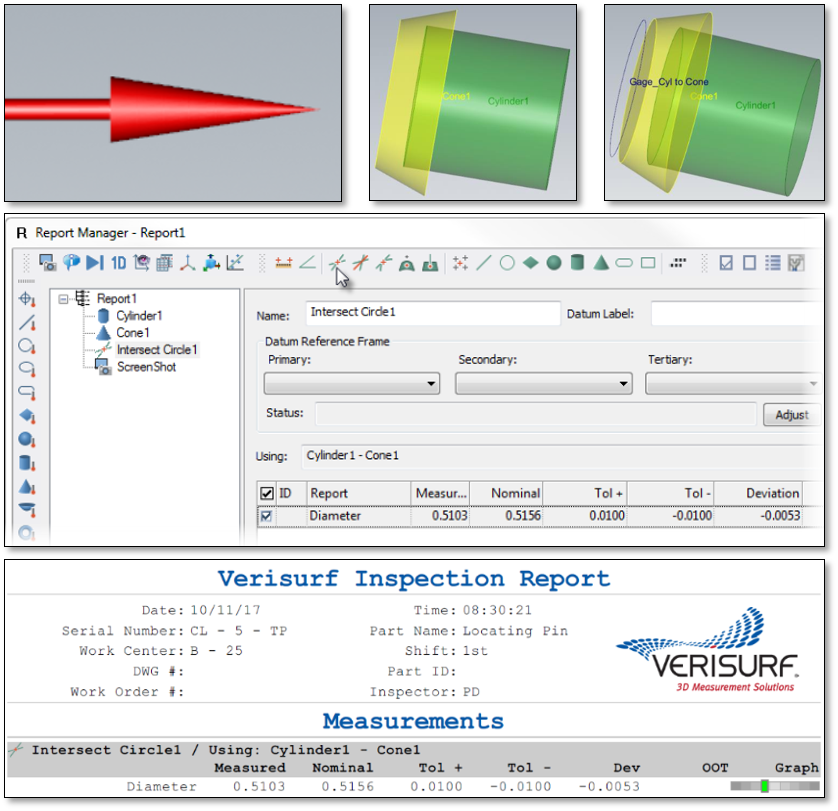 Calculate Cone And Cylinder Intersections - News (838x811), Png Download
