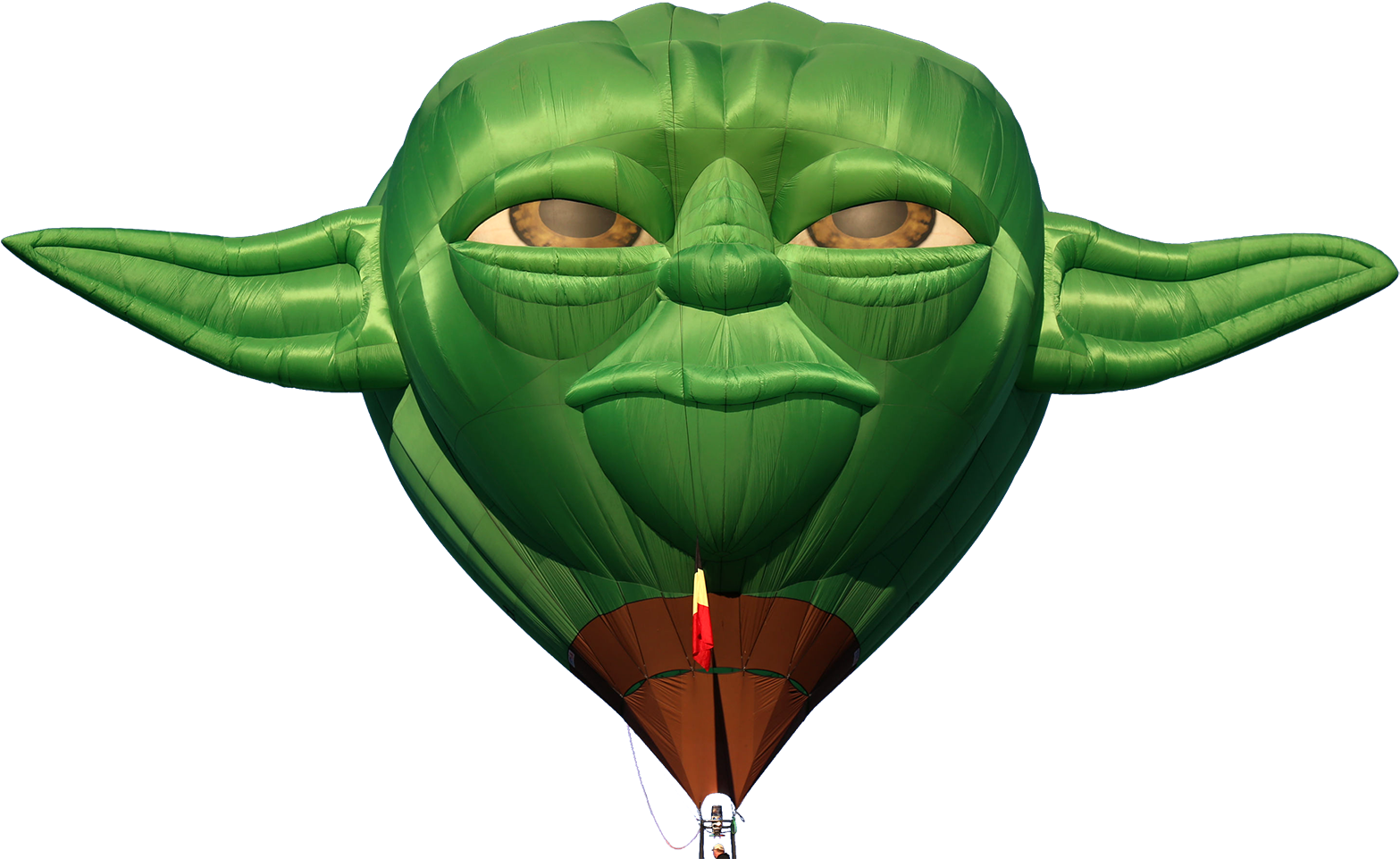 Yoda - Character Hot Air Balloons (1613x1000), Png Download