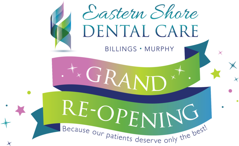 Eastern Shore Dental Care Announces Grand Re-opening - Grand Re Opening Logo (800x479), Png Download