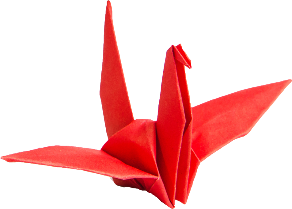 Download Paper Crane Origami Full Size PNG Image PNGkit