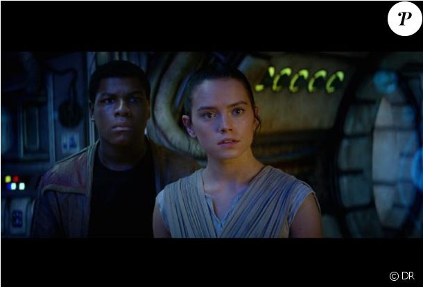 Daisy Ridley Dans Star Wars - Star Wars: The Force Awakens (950x413), Png Download