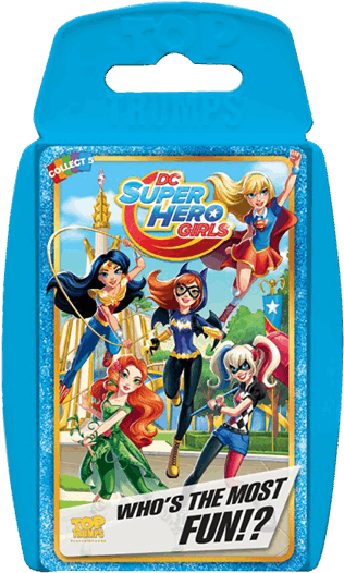 Dc Superhero Girls Top Trumps (600x600), Png Download