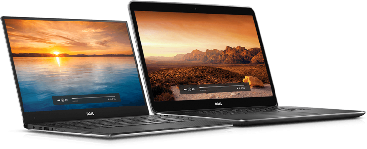 Dell Xps 13 And Dell Xps - Dell Xps Png Transparent (750x305), Png Download