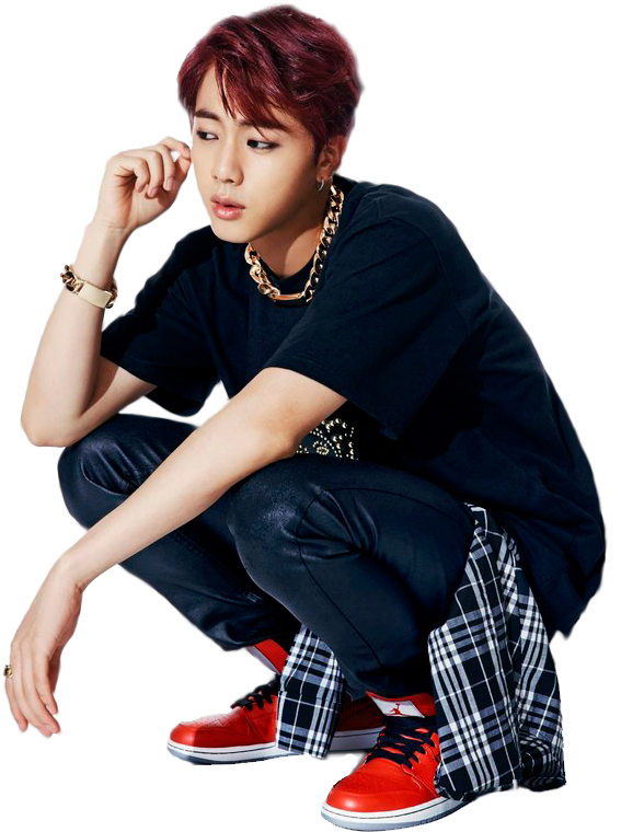 Jin Bts Png By Notinfiction - Bts Jin Dark And Wild (683x1024), Png Download