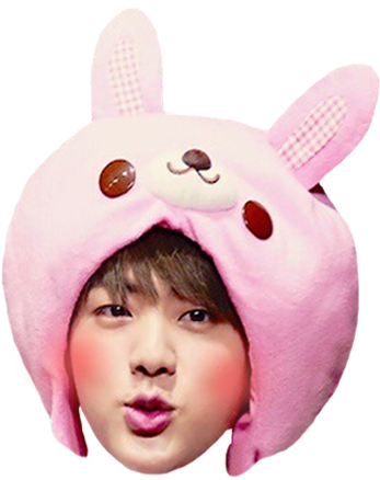 Hi I'm Chelsea And I Love Jin - Bts Face Png Jin (437x437), Png Download