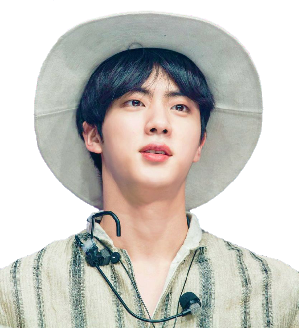 Jin, Bts, And Kim Seokjin Image - Png Bts Jin Stickers (606x665), Png Download