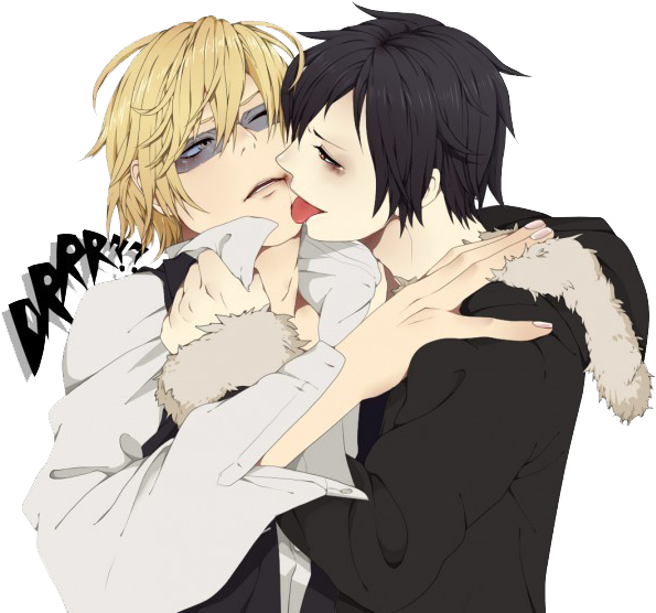 Yaoi X19 - - Izaya X Shizuo Yaoi Hentai (600x563), Png Download