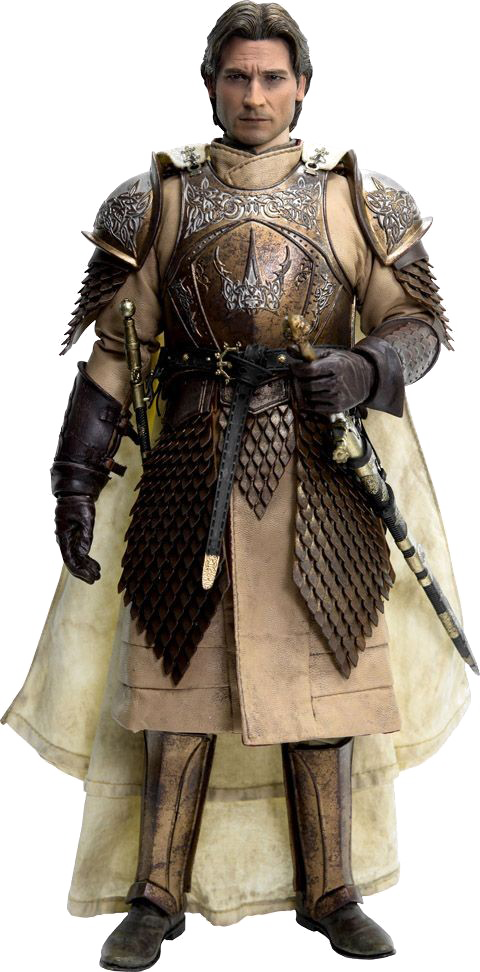 Jaime Lannister Png Image Background - Game Of Thrones - Jaime Lannister 1:6 Scale Figure (480x972), Png Download