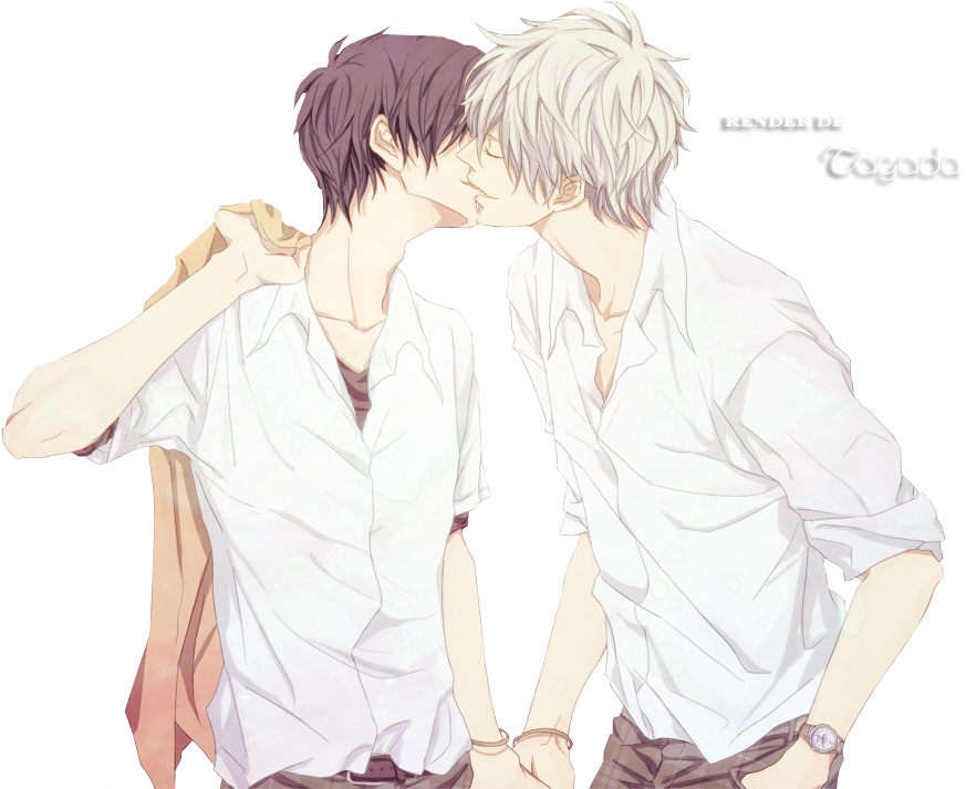529kib, 920x740, Yaoi 2 - Kiss Yaoi (920x740), Png Download
