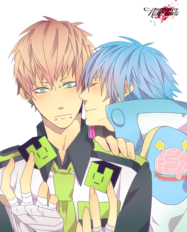 Png Yaoi - Desconocido - Anime Dramatical Murders Kawaii (734x910), Png Download