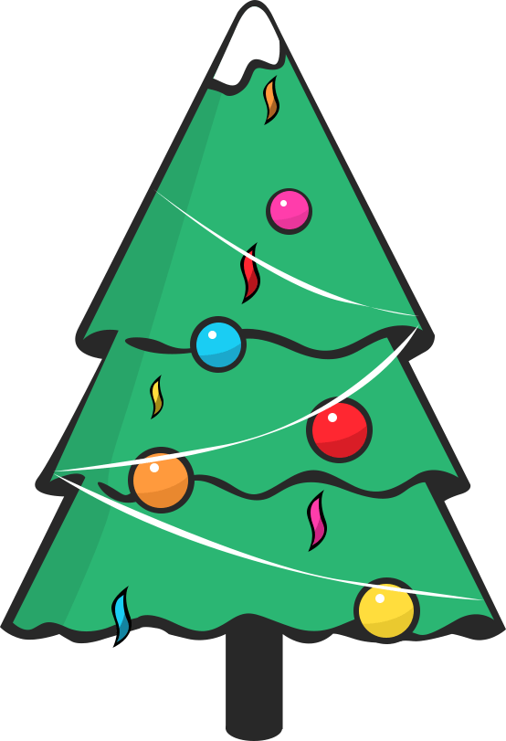 Call Now 252-5302 - Christmas Tree (554x811), Png Download