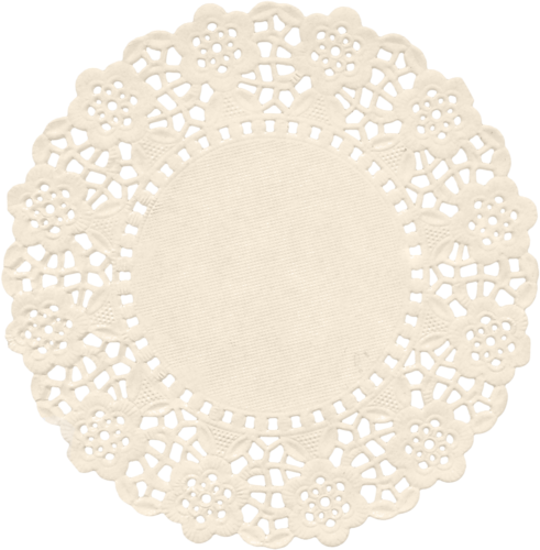 Album - Blondas Blancas De Papel De 12cm - Pack De 250 (491x500), Png Download