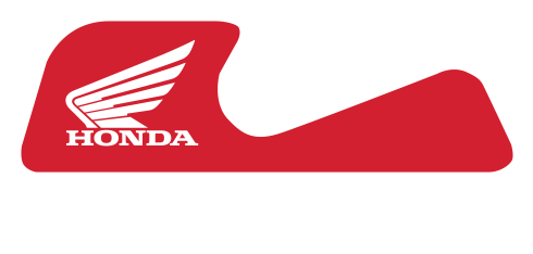 Hampton Downs - Honda Automobile Company Red Motorcycle Wings Logo (580x376), Png Download