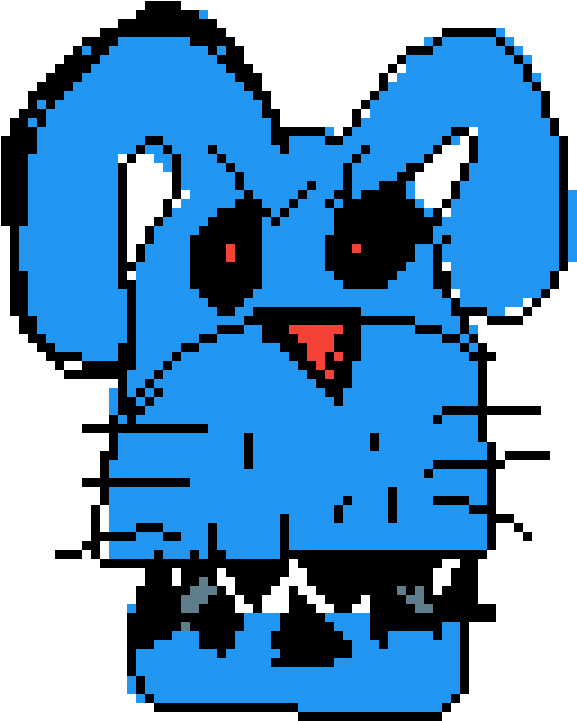 Nightmare Bonnie - Has Cupquake (1125x900), Png Download
