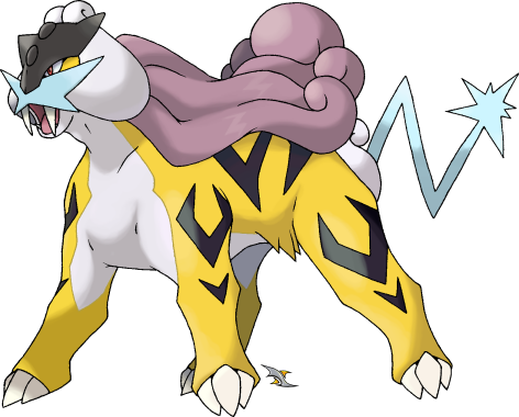 This Badass Mofo Doesnt Get The Recognition It Deserves - Do Pokemon Raikou (472x380), Png Download