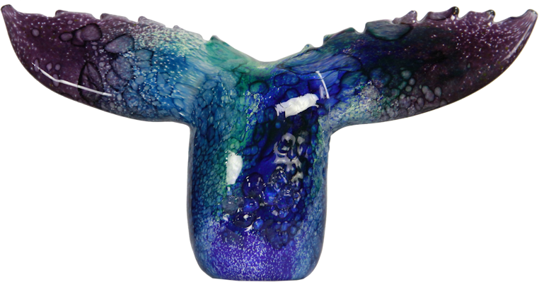 Whale Tails - Figurine (762x400), Png Download