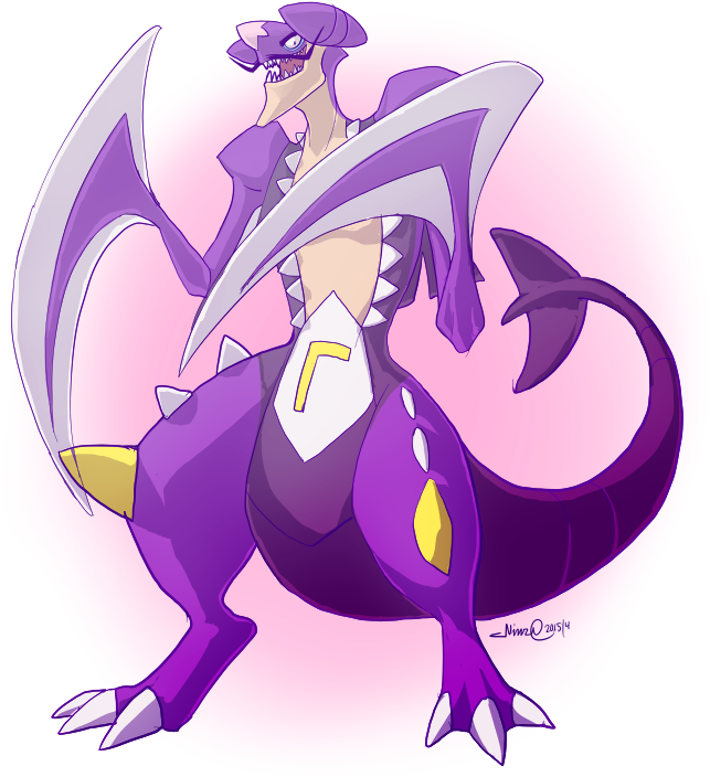 I've Descended Into Waluigi - Garchomp Waluigi (650x757), Png Download