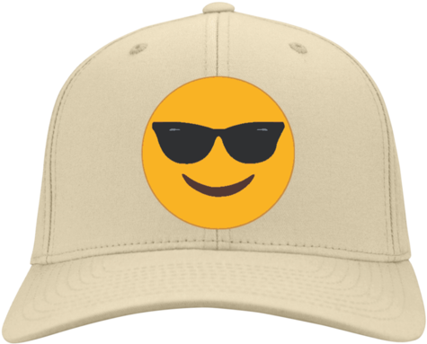 Sunglasses Emoji C813 Port Authority Flex Fit Twill - Hat (480x480), Png Download
