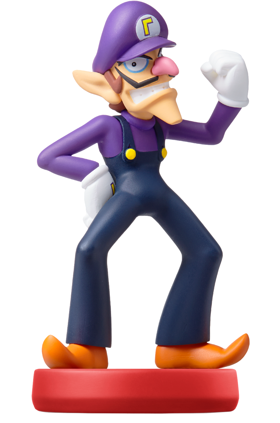 Waluigi - Amiibo Mario (1542x1557), Png Download