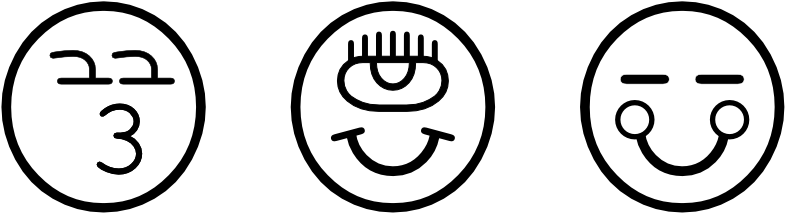 Os-emoji2 - Circle (1100x550), Png Download